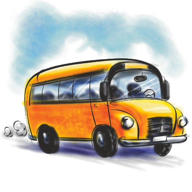 Rozkład tras autobusów szkolnych