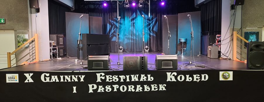 X Gminny Festiwal Kolęd i Pastorałek