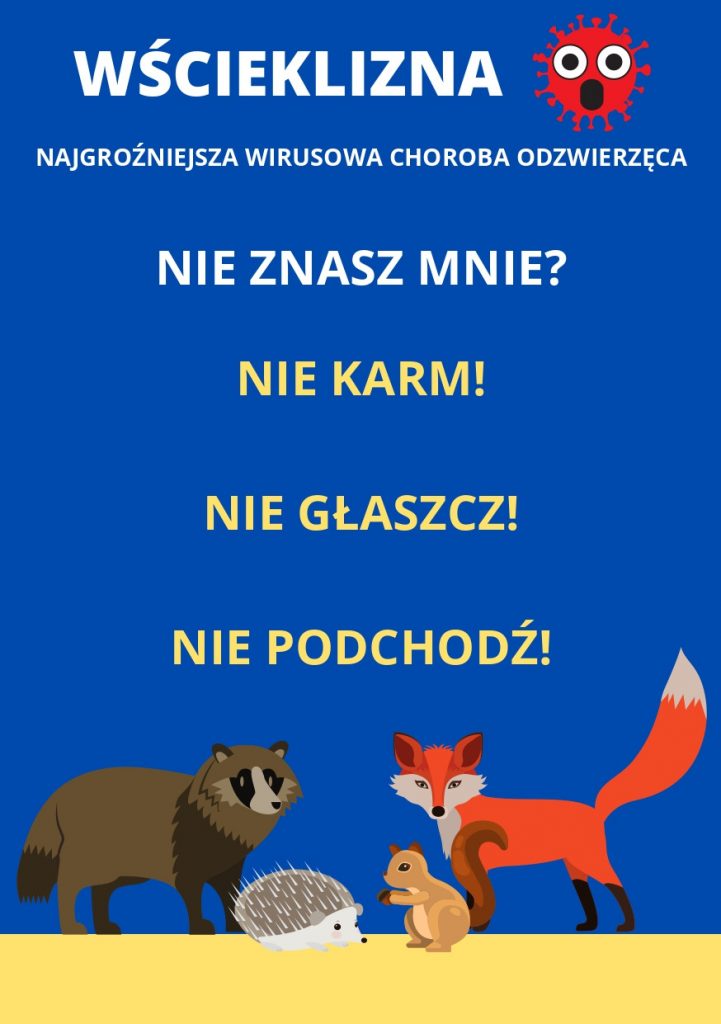 Wścieklizna wśród zwierząt w województwie mazowieckim
