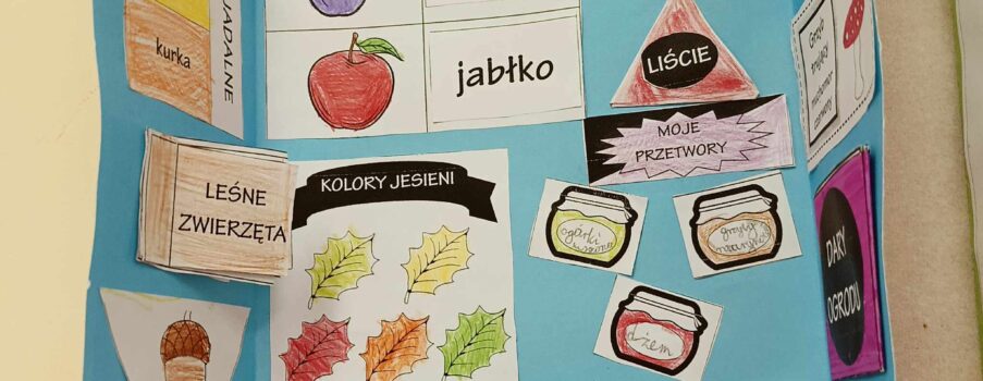 „Jesienny lapbook” w klasie 3 a.