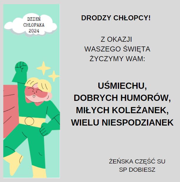 Dzień Chłopaka.