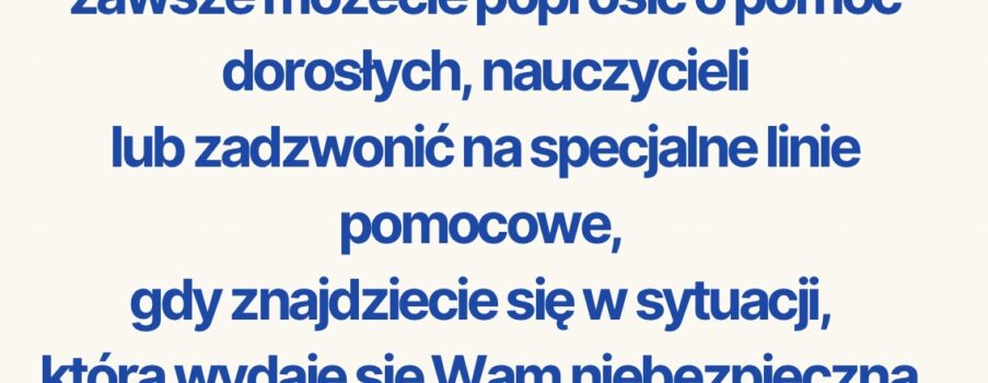 Tydzień bezpieczeństwa.